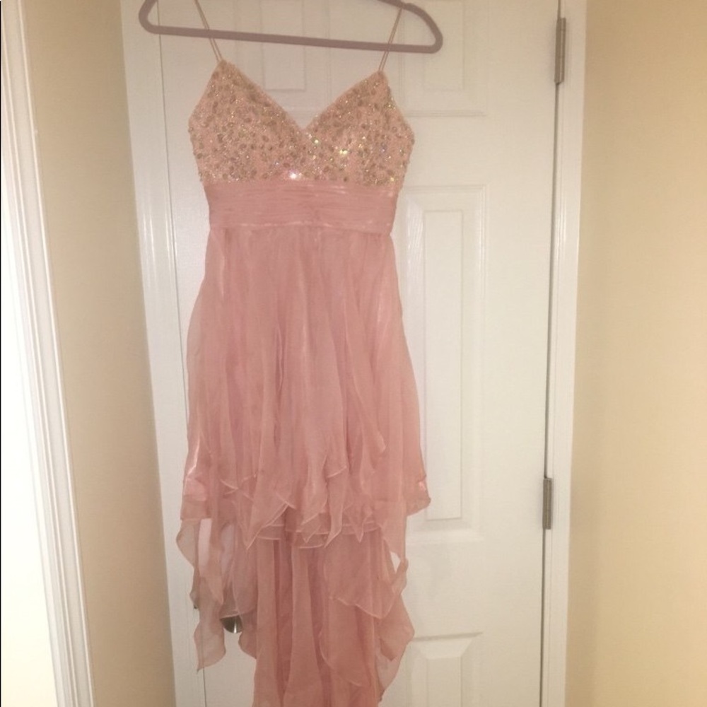 PROM DRESS HIGH-LOW style